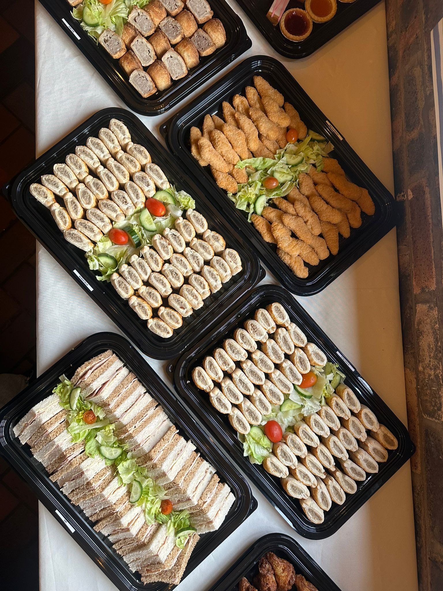 Real Cottage Catering savoury buffet platters
